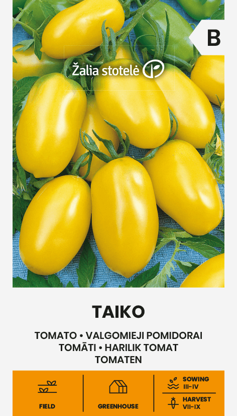 Cadddpture tomāti Taiko - 0.2 g