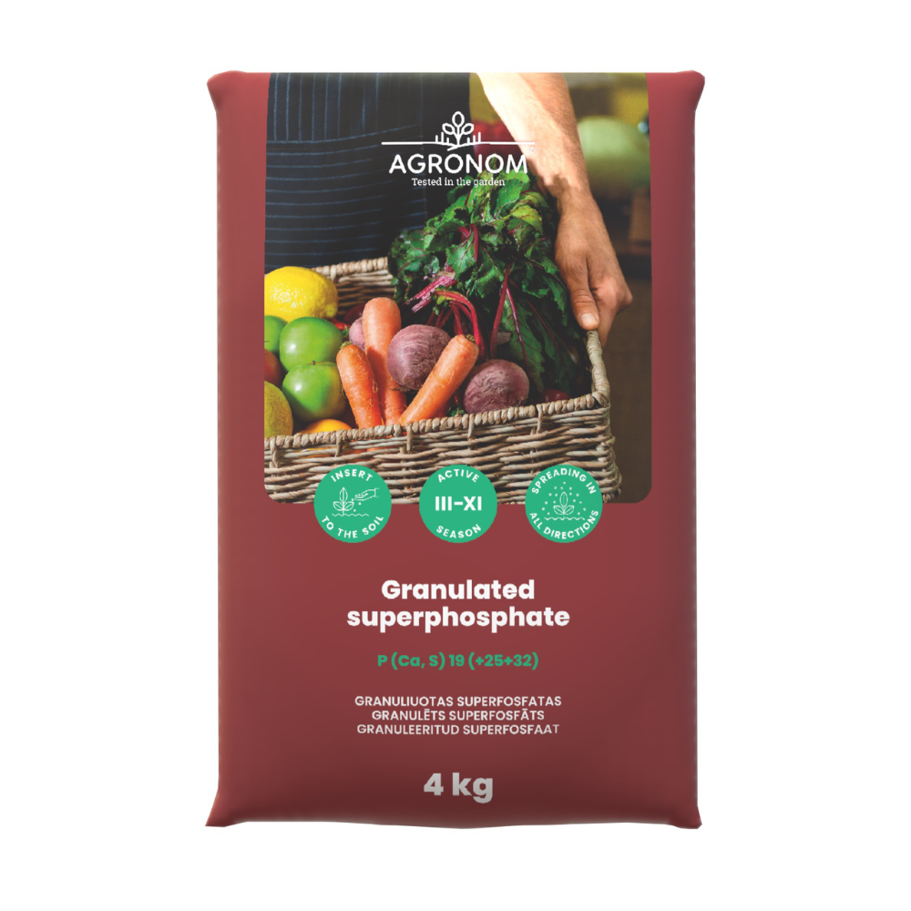 Agronom-superfosfats AGRONOM Superfosfāts 4kg