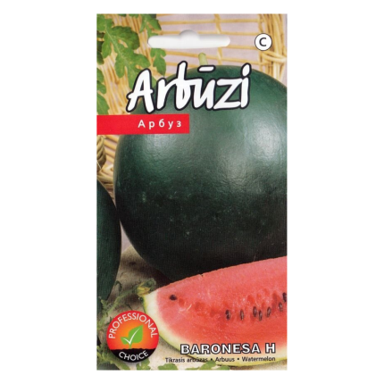 Arbūzs Baronesa H 5 sēklas