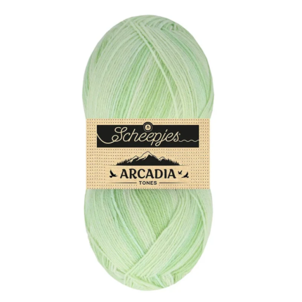 Arcadia Tones / Scheepjes / 4-diegu zeķu dzija 100g 702 Bambuss